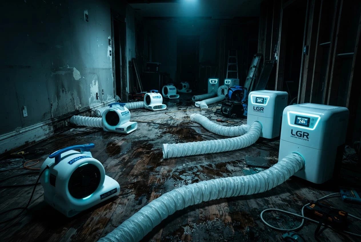 Mold Remediation equipment used in North Bay Shore